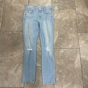 MOTHER The Looker Sacred‎ Slit Ankle jeans sz 25